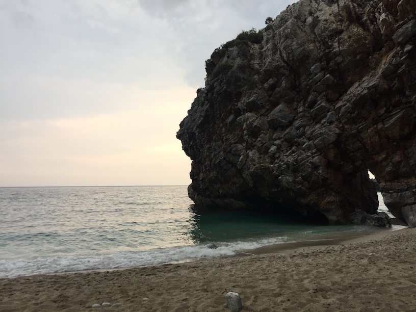 Milopotamos beach in Pelion